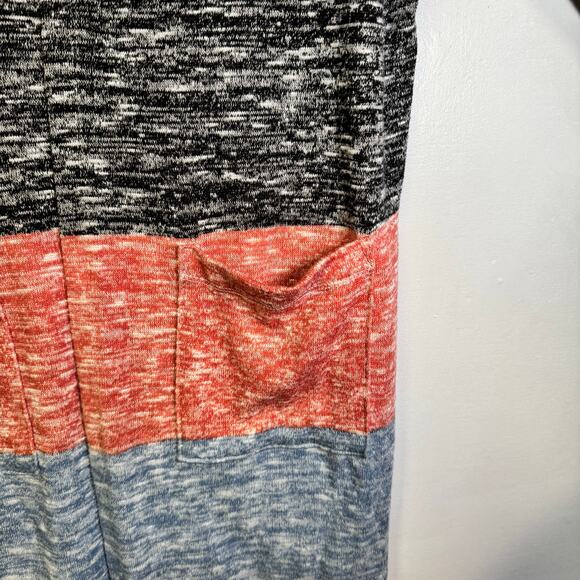 Striped long open cardigan - Picture 5 of 8